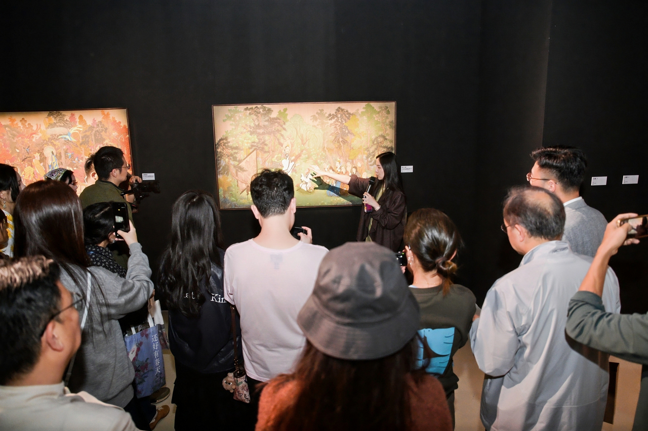 图片[14]-《黑神话・悟空》壁画创作者王怡新首场个展“拥抱春天”-华闻时空