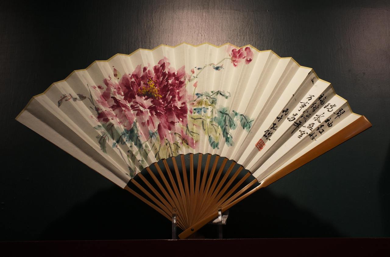 舒箑挥弘｜胡弘杰书画折扇作品展在杭启幕