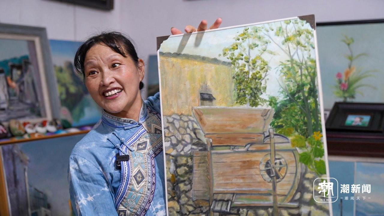 雷春英：在画布上“种田”的人
